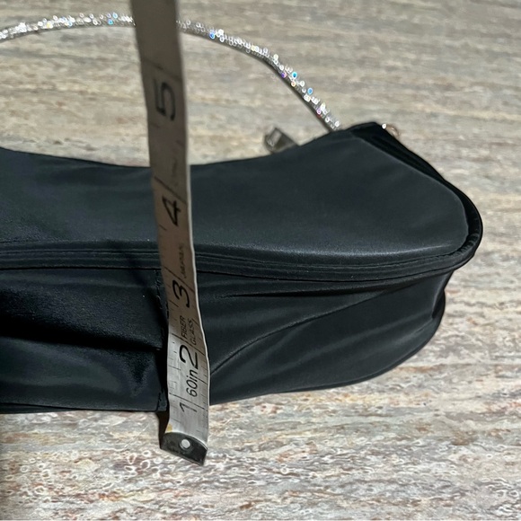 Playboy bunny handbag with rhinestone bunny and strap - Picture 13 of 16